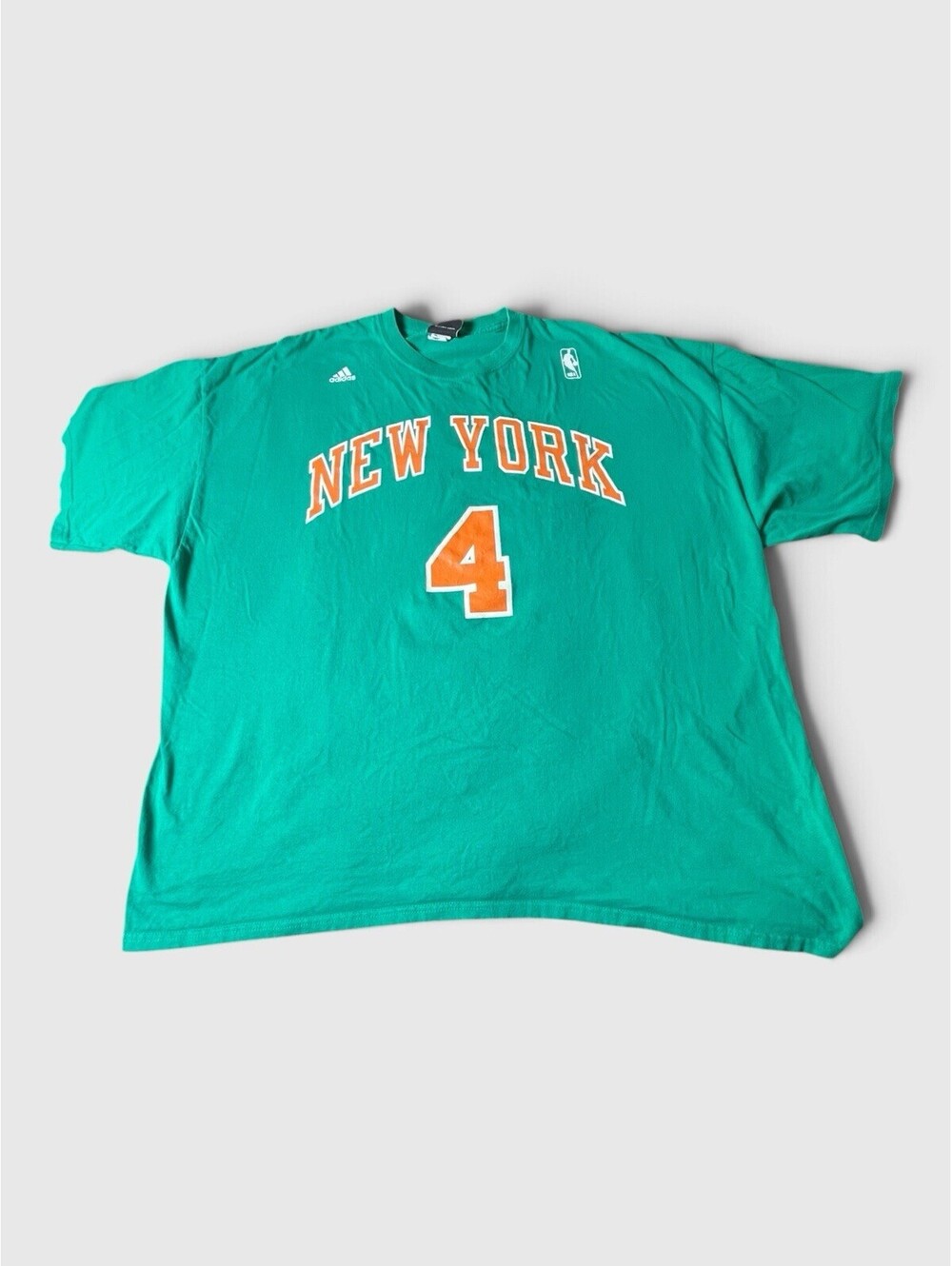 Vintage Adidas NY Knicks Nate Robinson St Patricks Day Jersey Shirt Green 2XL